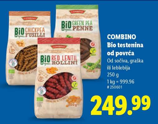 Combino Bio testenina od povrća