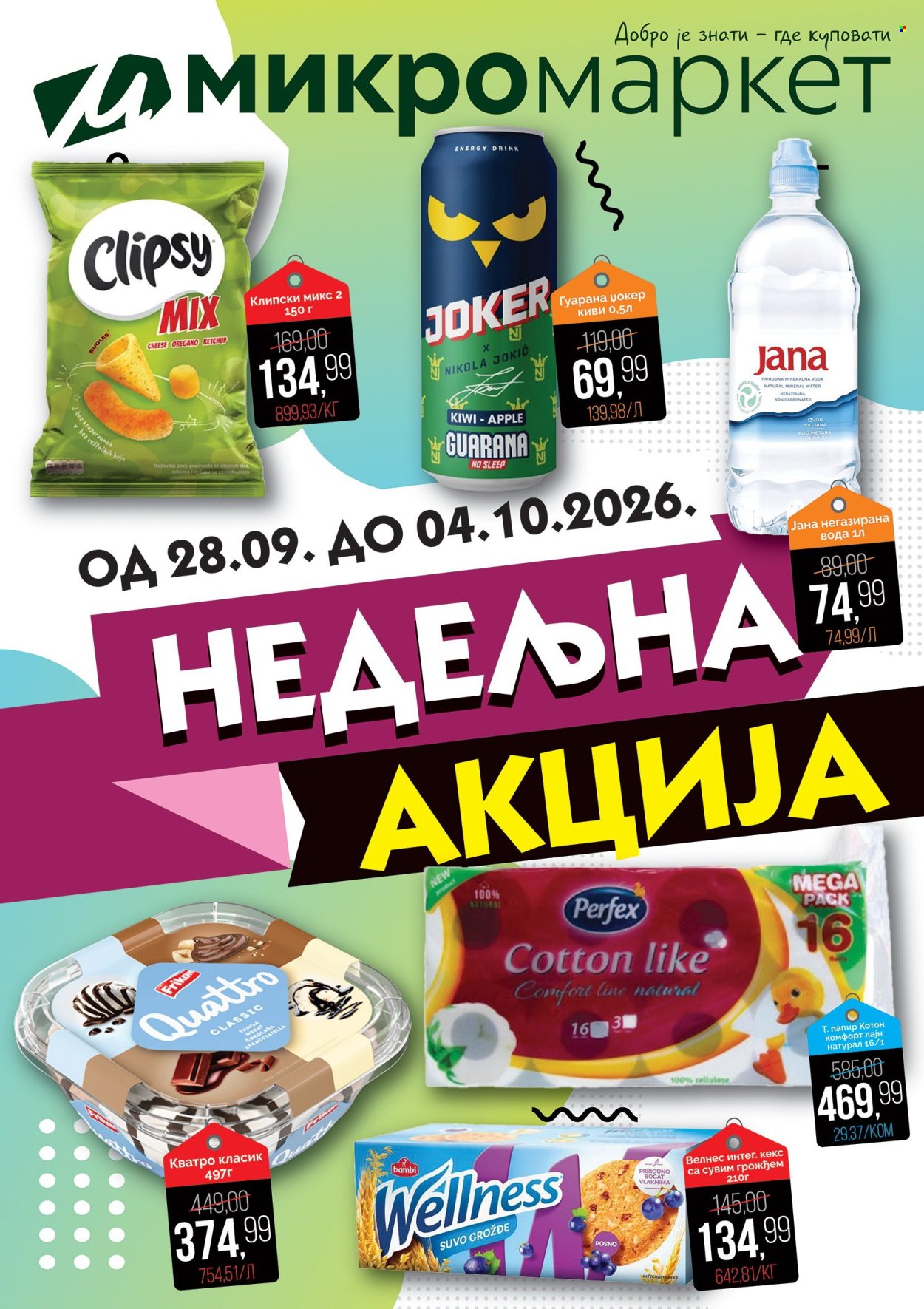 Mikromarket katalog - 28.09.2026 - 04.10.2026. Stranica 1