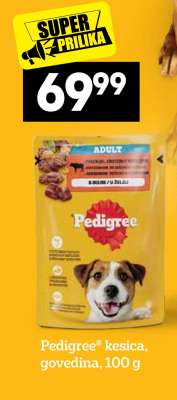 Pedigree® kesica, govedina, 100 g