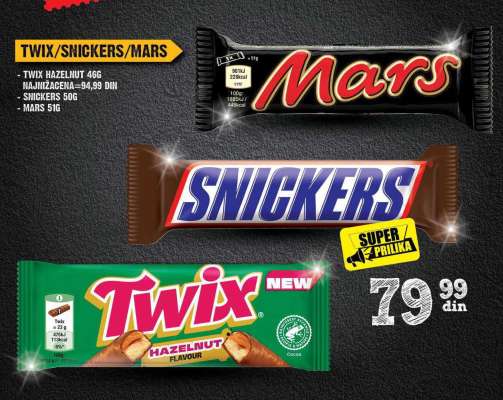 TWIX/SNICKERS/MARS