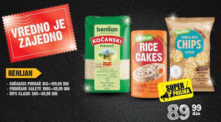 Benlian Čips Klasik 50g