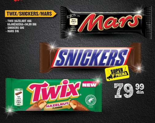 TWIX/SNICKERS/MARS