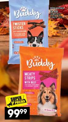 Buddy MEATY STRIPS WITH BEEF
