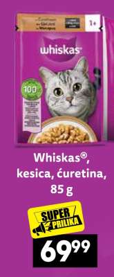 Whiskas®, kesica, ćuretina, 85 g