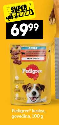 Pedigree® kesica, govedina, 100 g