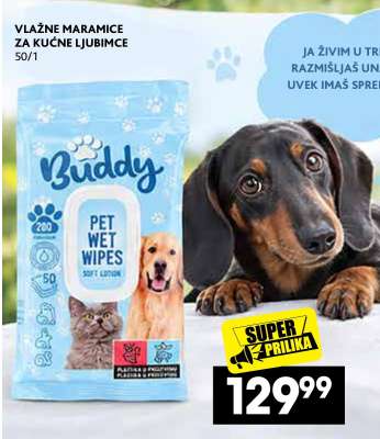 VLAŽNE MARAMICE ZA KUĆNE LJUBIMCE