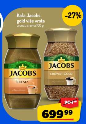 Kafa Jacobs gold više vrsta