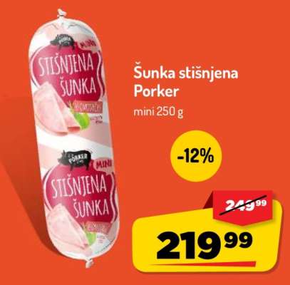 Šunka stisnjena Porker