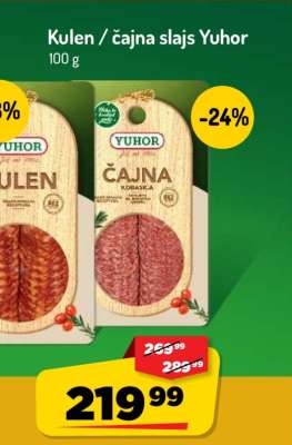 Kulen / čajna slajs Yuhor