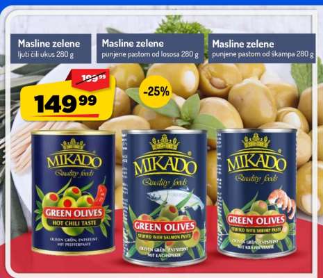 Masline zelene