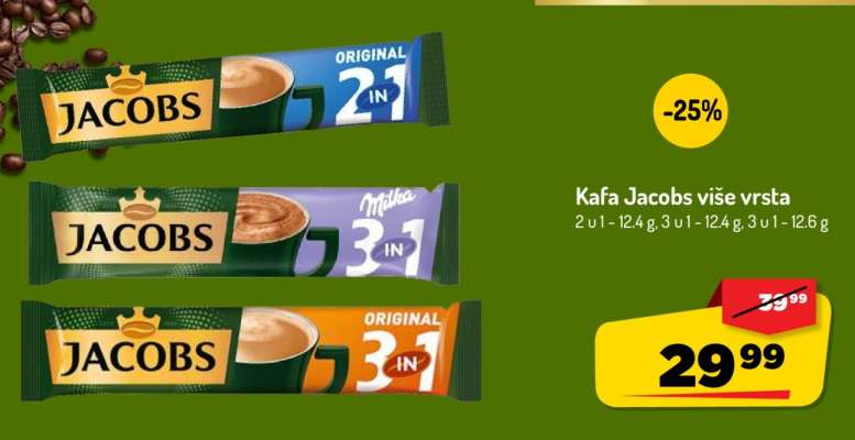 Kafa Jacobs više vrsta