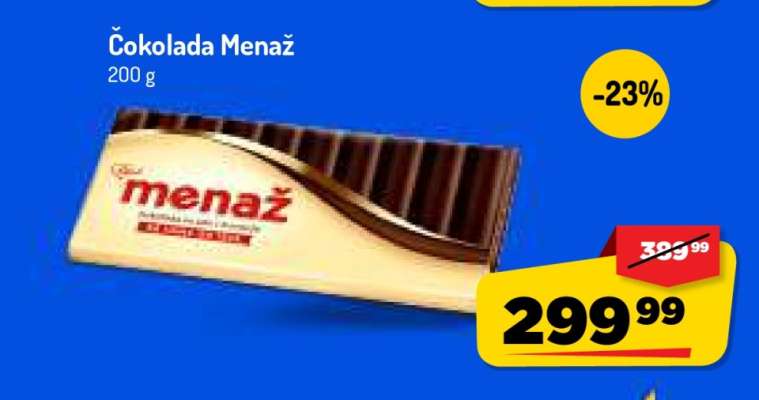 ČOKOLADA MENAŽ
