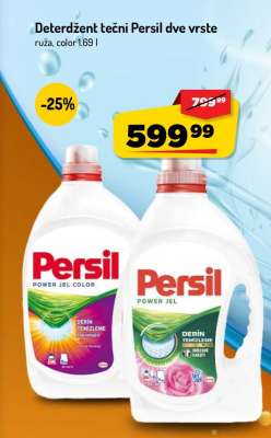 Deterdžent tečni Persil dve vrste