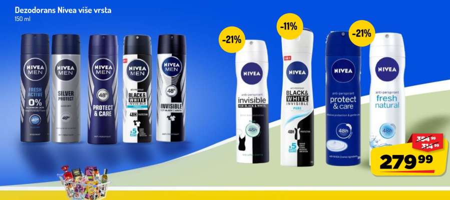 Dezodorans Nivea više vrsta