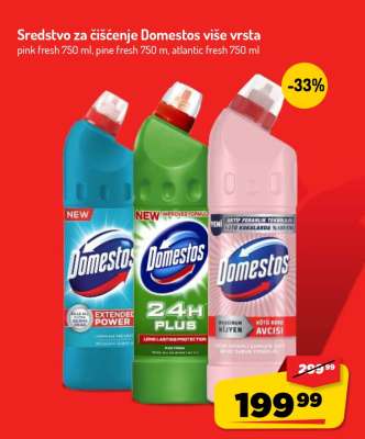 Sredstvo za čišćenje Domestos više vrsta