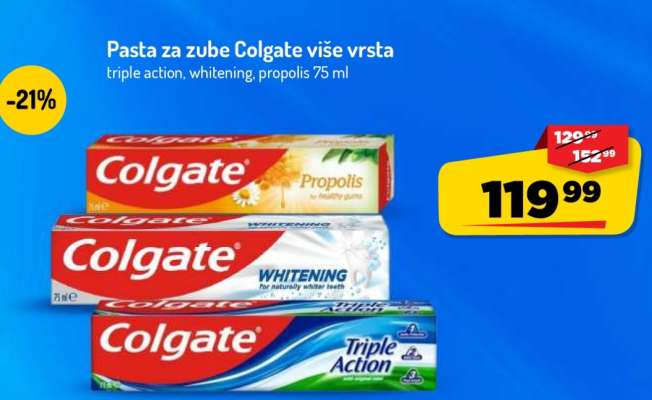 Pasta za zube Colgate više vrsta