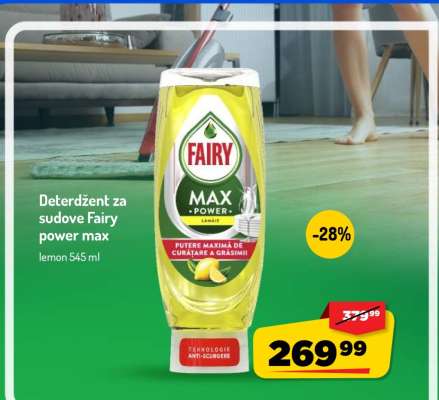 Deterdžent za sudove Fairy power max
