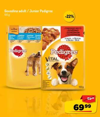 Govedina adult / Junior Pedigree