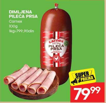 DIMLJENA PILEĆA PRSA