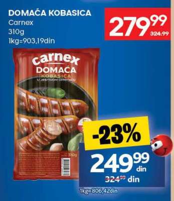 DOMAĆA KOBASICA