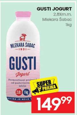 GUSTI JOGURT