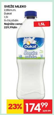 sveže mleko