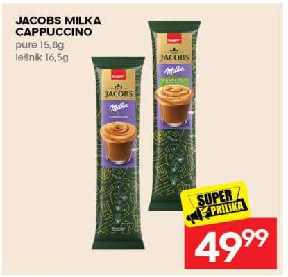 JACOBS MILKA CAPPUCCINO