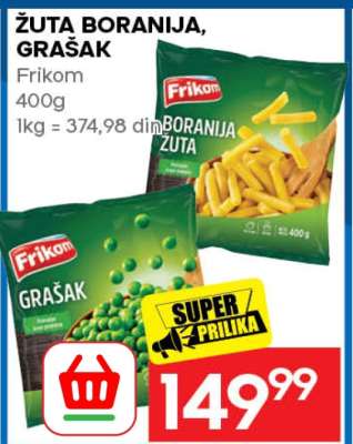 ŽUTA BORANIJA, GRAŠAK