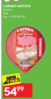 CARNEX PAŠTETA