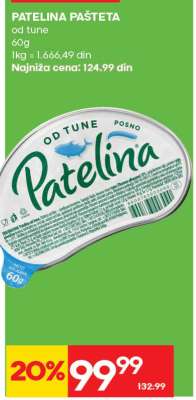 PATELINA PAŠTETA