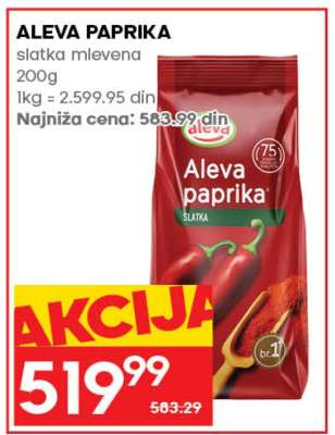 ALEVA PAPRIKA