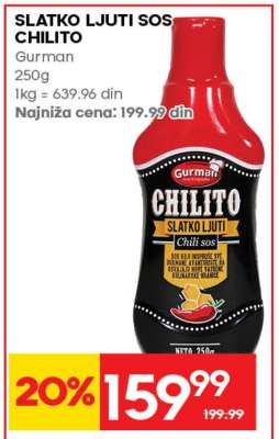 SLATKO LJUTI SOS CHILITO