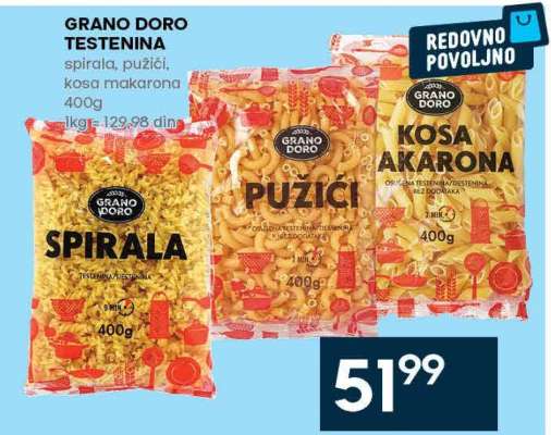 GRANO DORO TESTENINA