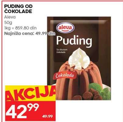Puding od čokolade