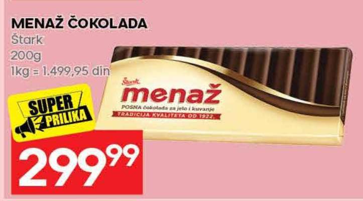 Menaž čokolada
