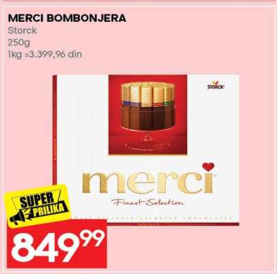 Merci bombonjera