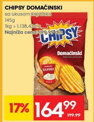 CHIPSY DOMAĆINSKI