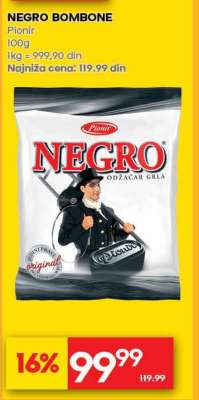 NEGRO BOMBONE