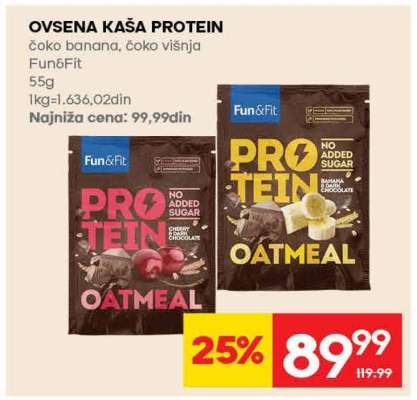 OVSENA KAŠA PROTEIN