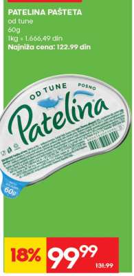 PATELINA PAŠTETA