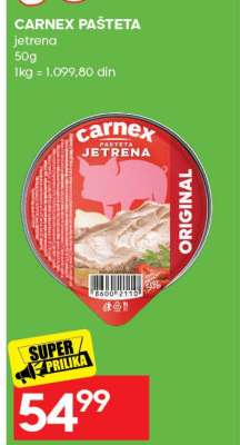 CARNEX PAŠTETA