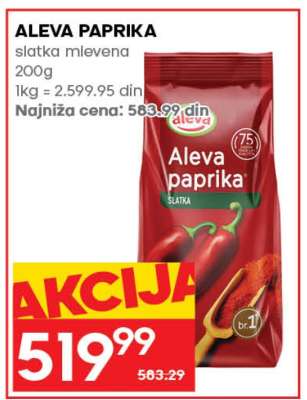 ALEVA PAPRIKA