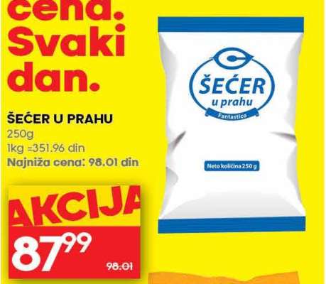 ŠEĆER U PRAHU