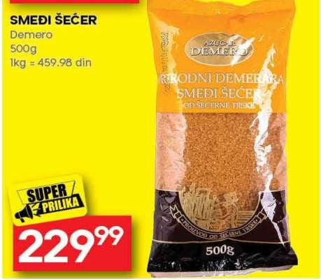 SMEĐI ŠEĆER
