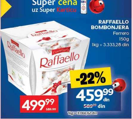 RAFFAELLO BOMBONJERA