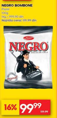 NEGRO BOMBONE