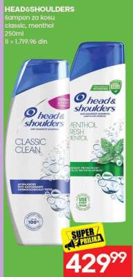 HEAD & SHOULDERS