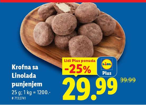 Krofna sa Linolada punjenjem