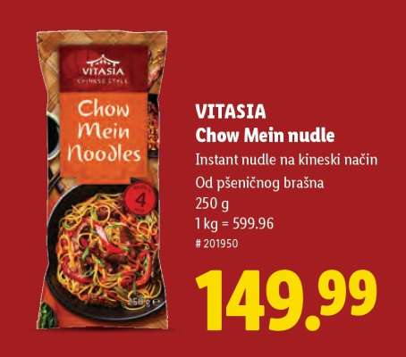 Vitasia Chow Mein nudle