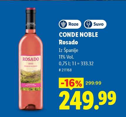 Conde Noble Rosado